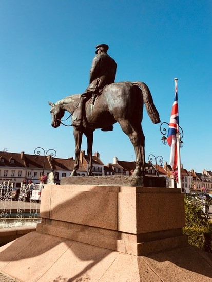 Field Marshal Haig: Main Square, Montreuil-sur-Mer